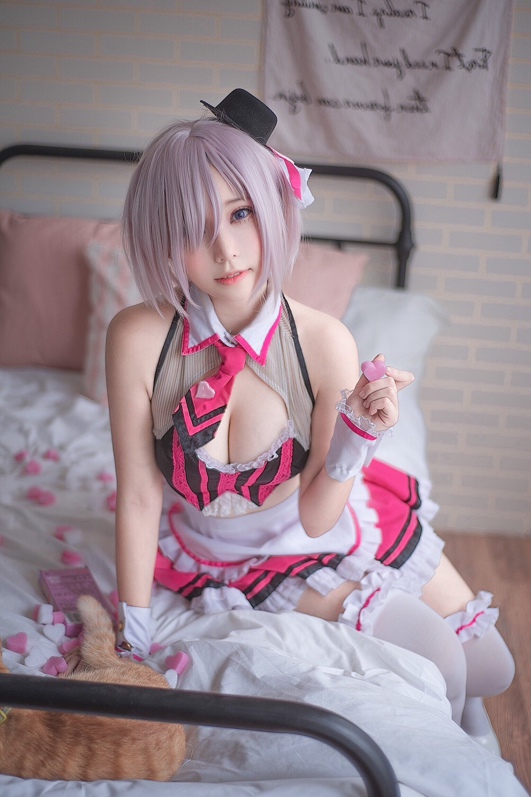 图片[1]-菌烨tako – NO.007 玛修情人节女仆[19P]-XikXak